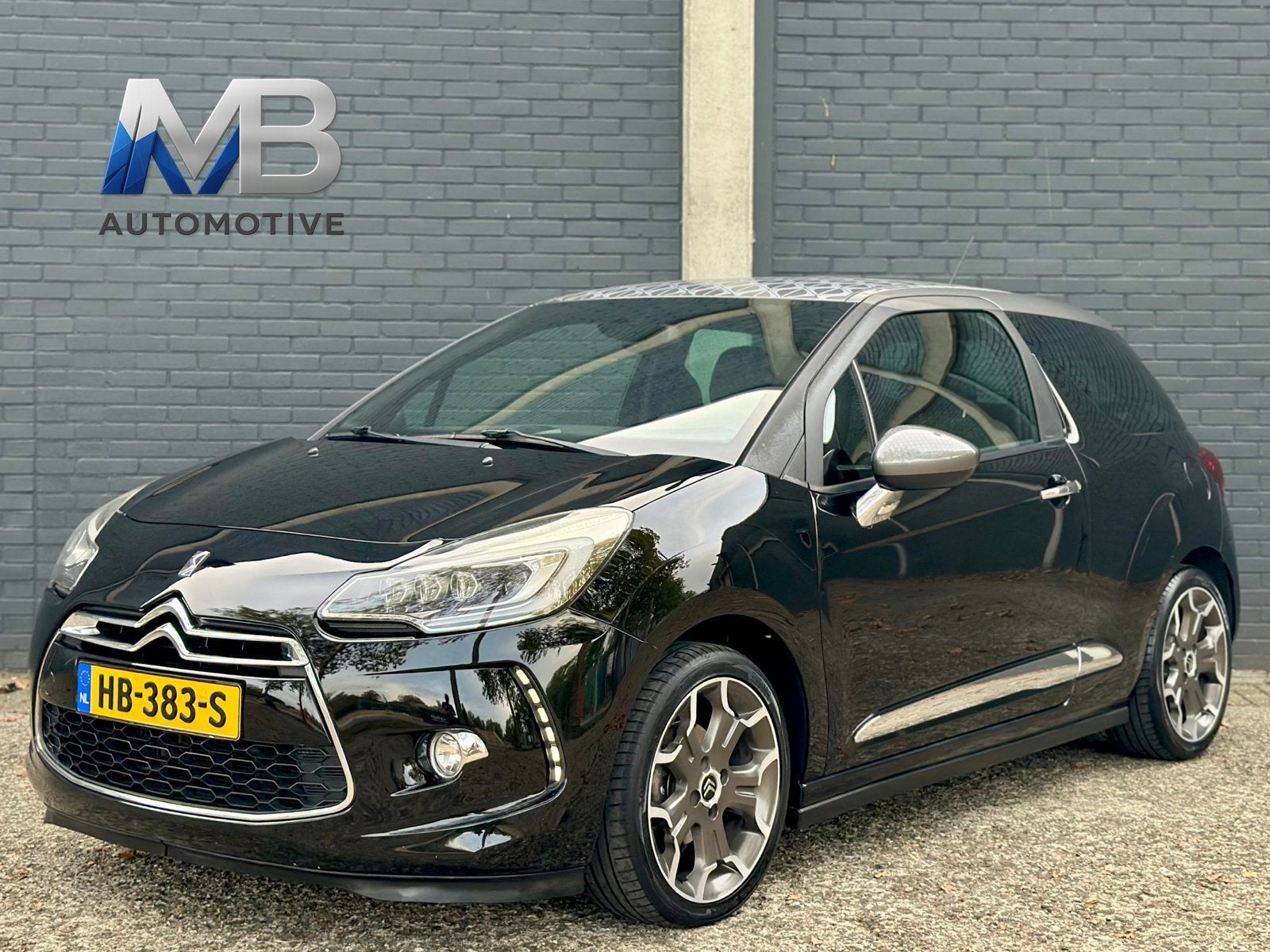 CITROËN DS3/NIEUWE APK/FULL OPTION/ONDERHOUDSHISTORIE, Auto's, 40 €/maand, Zwart, Origineel Nederlands, Bedrijf
