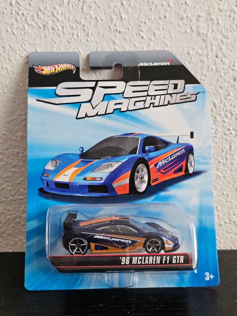 Hot Wheels Speed Machines McLaren F1 GTR HotWheels #1, Overige merken, 1:50 of kleiner, Auto, Verzenden
