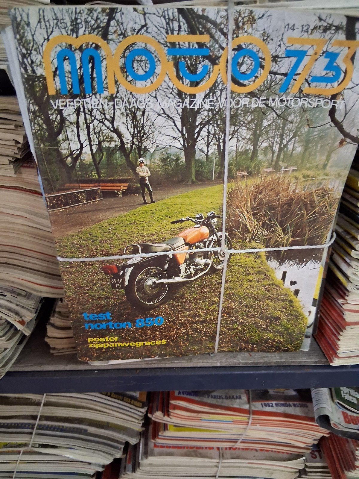 Tijdschriften moto 1973, Ophalen, Gelezen