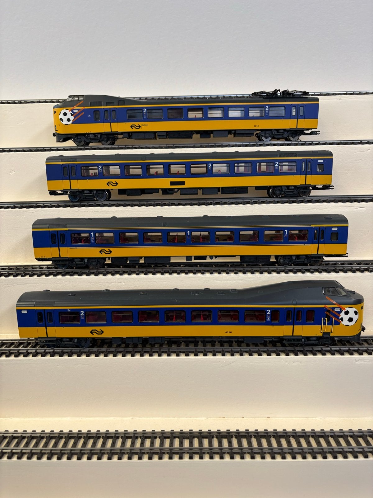 Märklin 37421.1 Voetbal Koploper Treinset, Hobby en Vrije tijd, Wisselstroom, Treinset, Ophalen of Verzenden, Märklin