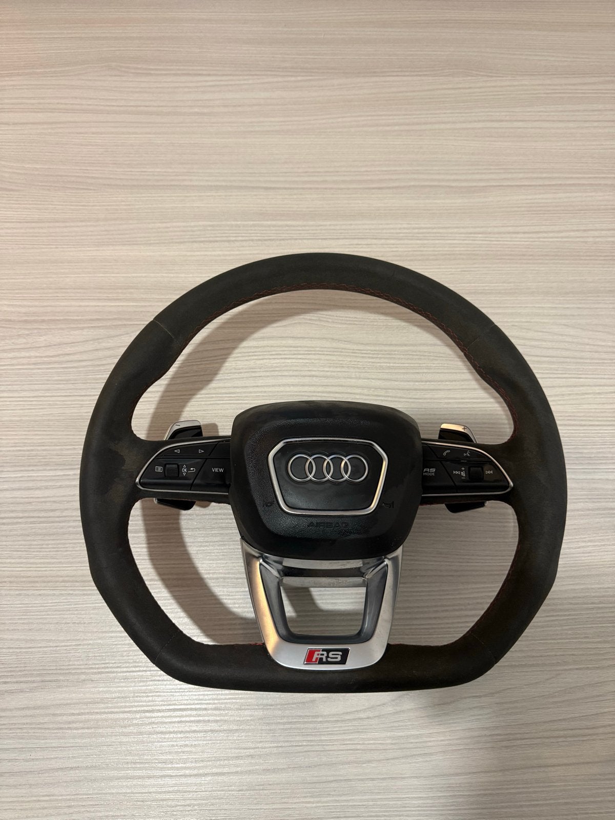 Origineel Audi RS Stuur met Airbag - afkomstig uit een RS3, Auto-onderdelen, Besturing, Ophalen of Verzenden, Gebruikt, Audi