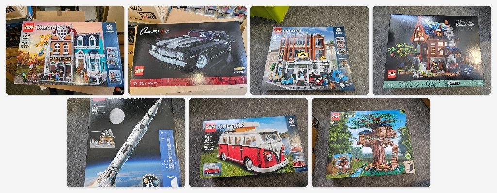 Diverse nieuwe LEGO sets (Ideas, Icons, Modular, City), Ophalen, Lego, Nieuw, Complete set