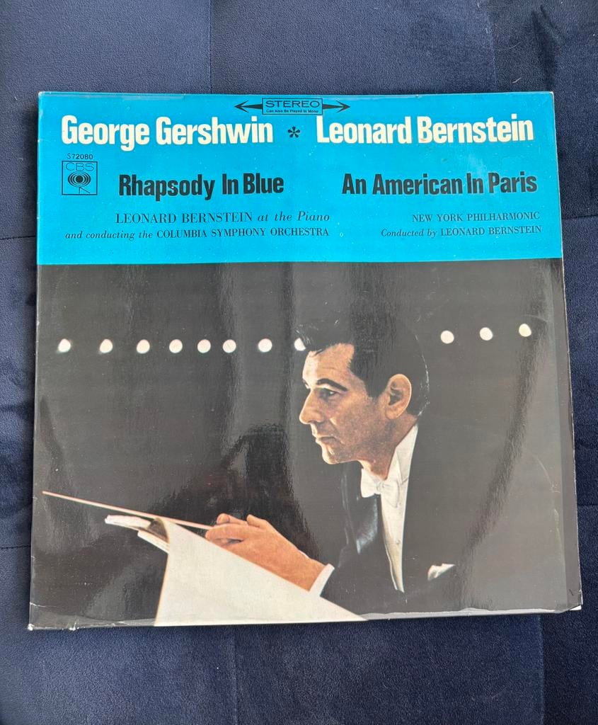 Lp, Rhapsody in Blue, Cd's en Dvd's, Vinyl | Jazz en Blues, 1960 tot 1980, Gebruikt, Ophalen of Verzenden, 12 inch