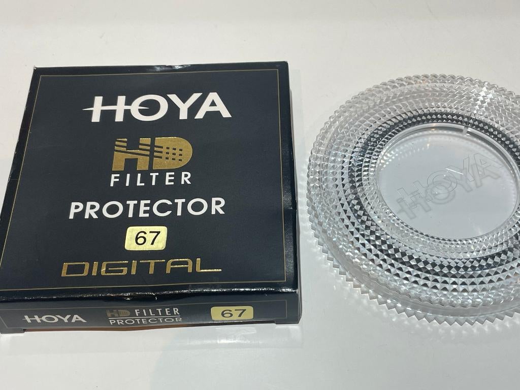 Hoya Protect HD filter 67 mm, Audio, Tv en Foto, Fotografie | Filters, Ophalen of Verzenden, Zo goed als nieuw, 60 tot 70 mm, Beschermfilter