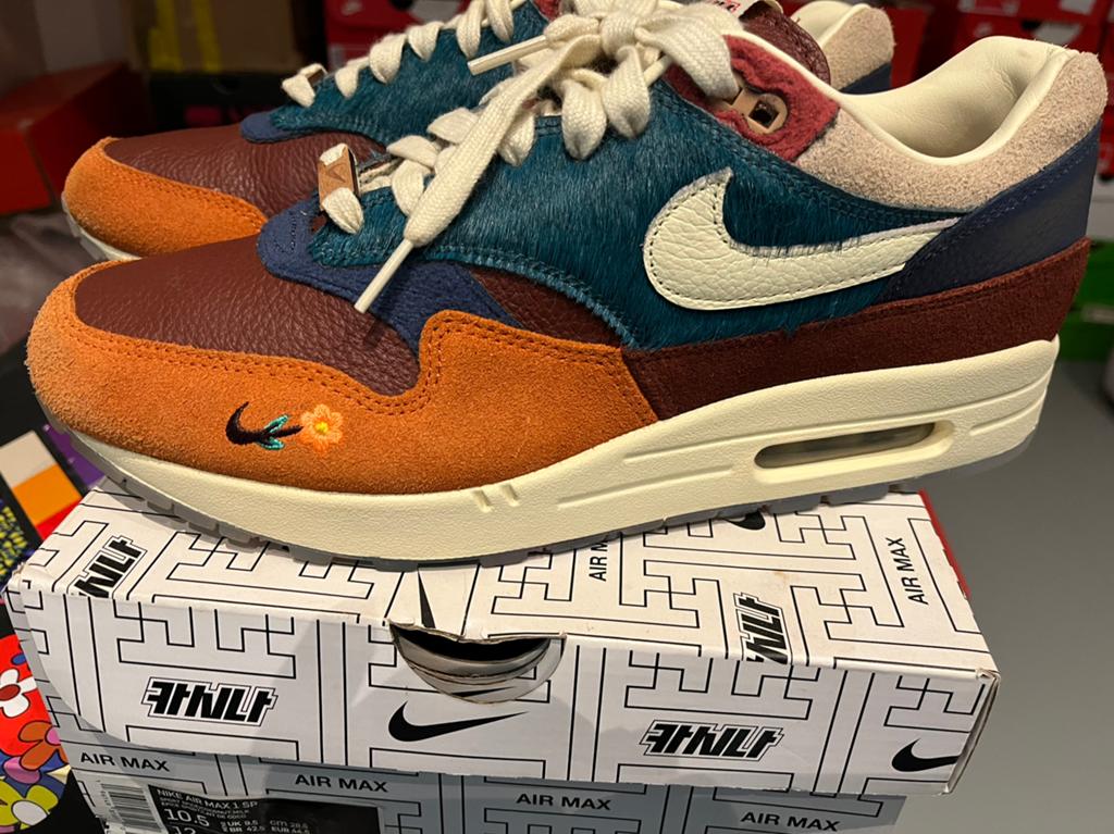 Nike Air Max 1 maat 44.5, Kleding | Heren, Schoenen, Ophalen of Verzenden, Zo goed als nieuw