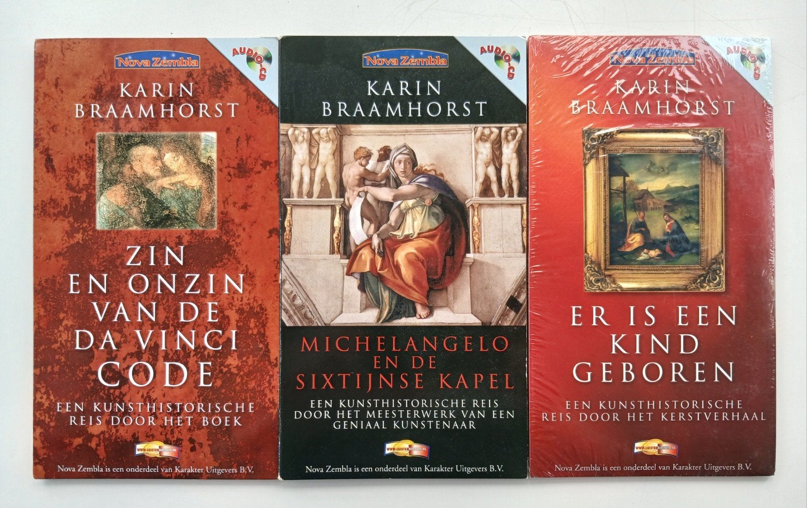 3x Luisterboek Kunstgeschiedenis | Karin Braamhorst, Ophalen of Verzenden, Karin Braamhorst, Cd, Volwassene