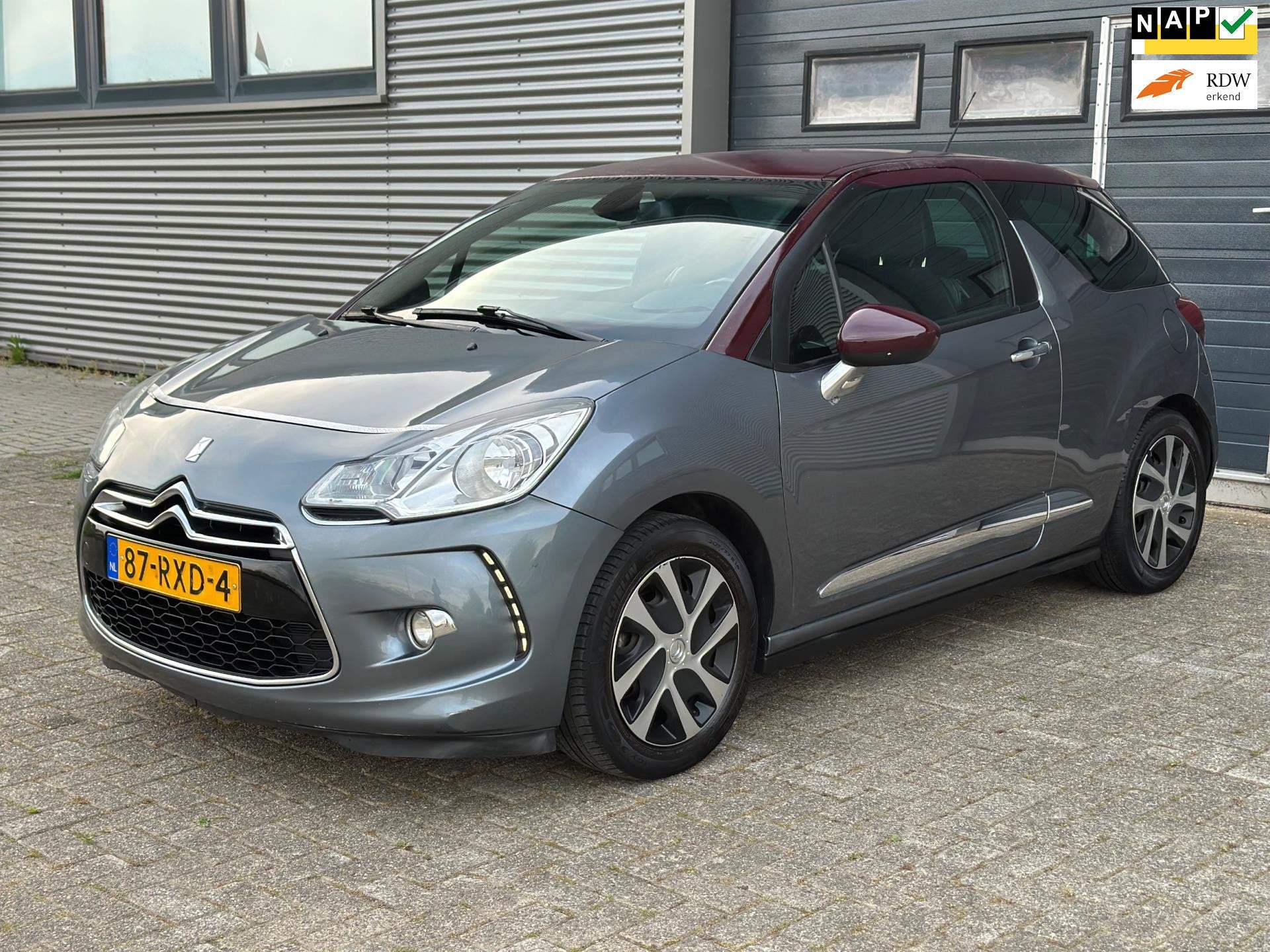 Citroen DS3 1.6 e-HDi So Chic RIJDT GOED! - APK., Voorwielaandrijving, Euro 5, 28 km/l, Gebruikt