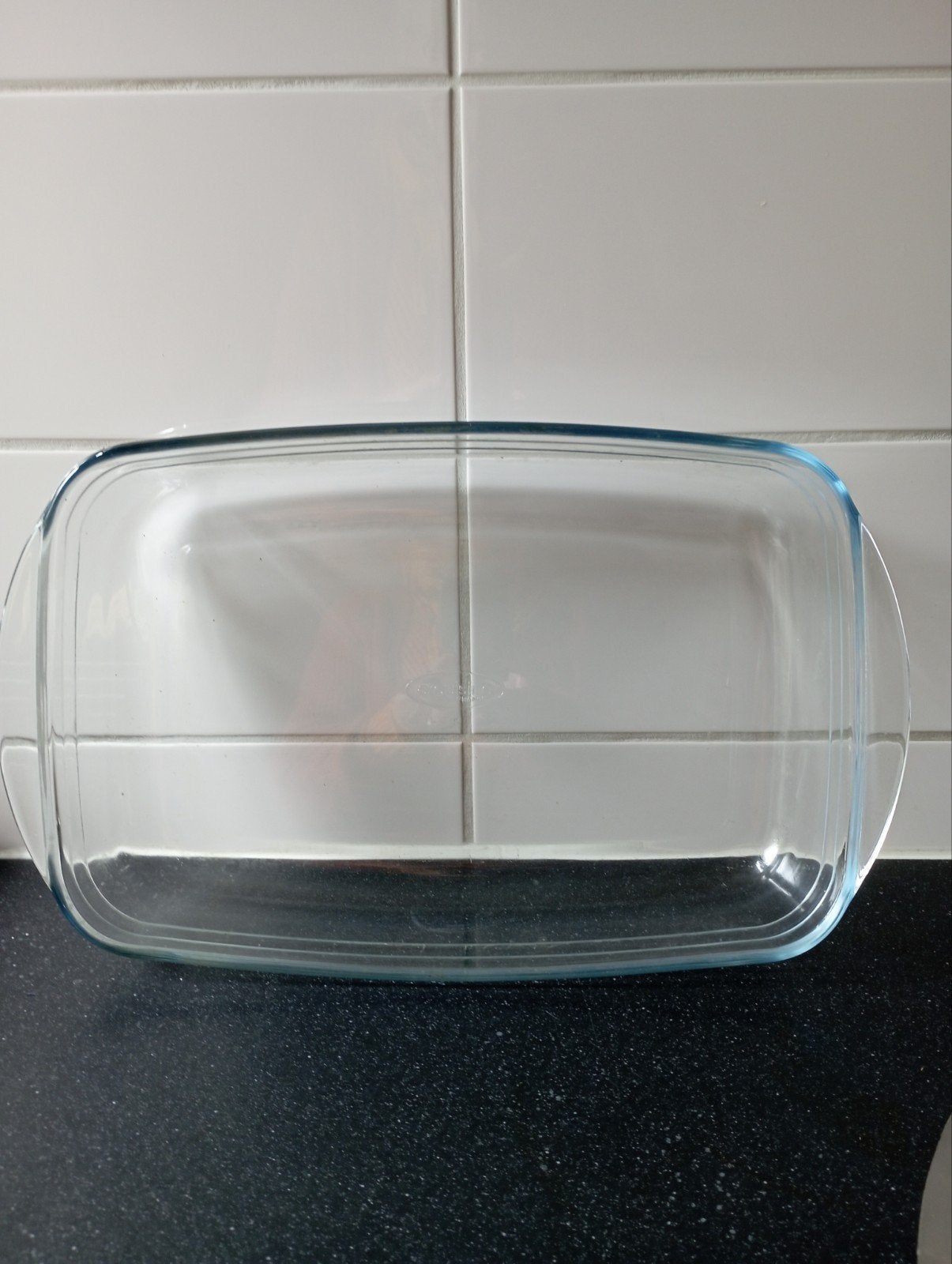 oven schaal., Huis en Inrichting, Ophalen of Verzenden, Zo goed als nieuw, Glas, Overige typen