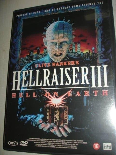 Hellraiser III- Hell on Earth- Clive Barker- 1992- (NIEUW), Verzenden, Alle leeftijden, Drama, 1940 tot 1960