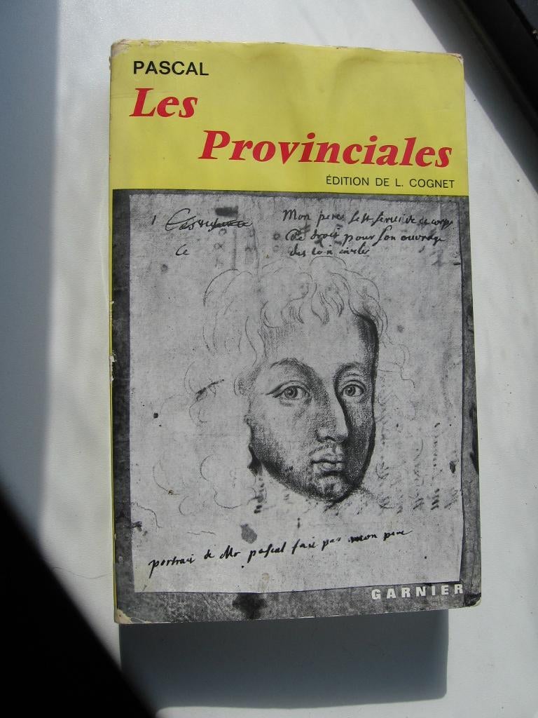 Pascal - Les Provinciales, Ophalen of Verzenden, Gelezen, Pascal