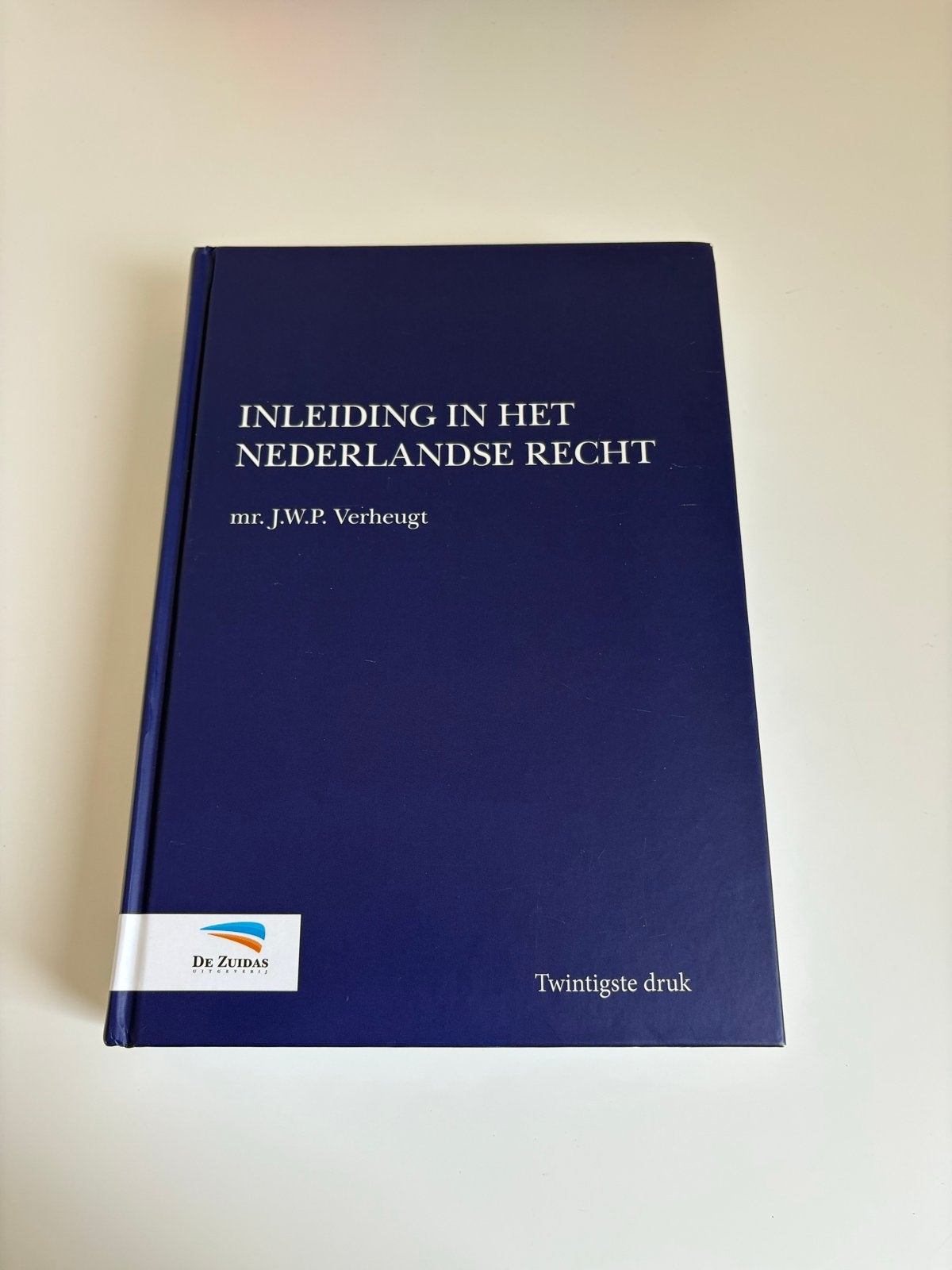 Inleiding in het Nederlandse Recht - twintigste druk, Boeken, Ophalen of Verzenden, Gamma, Gelezen, WO