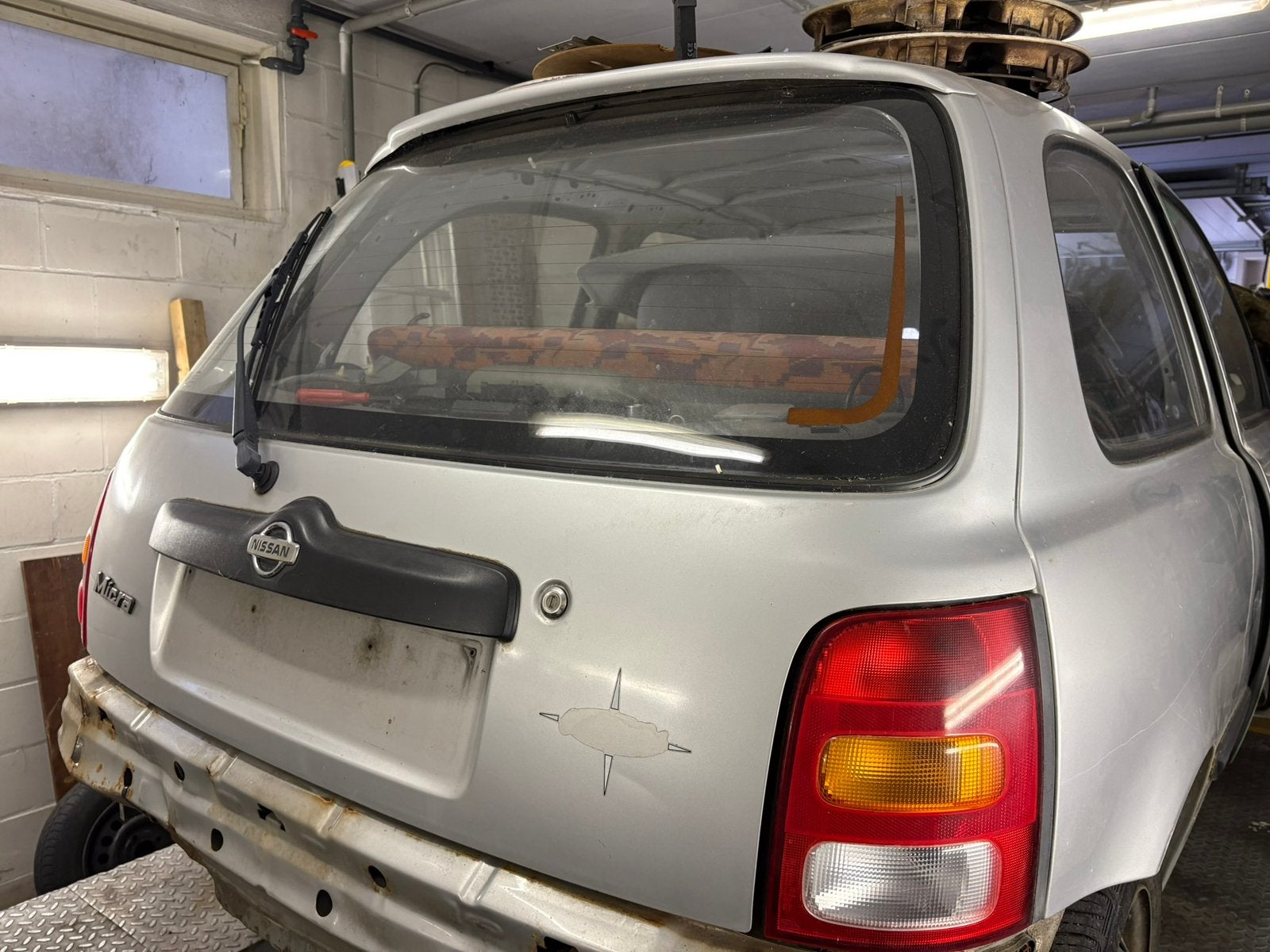 Achterklep micra, Auto-onderdelen, Ophalen, Nissan, Achterklep