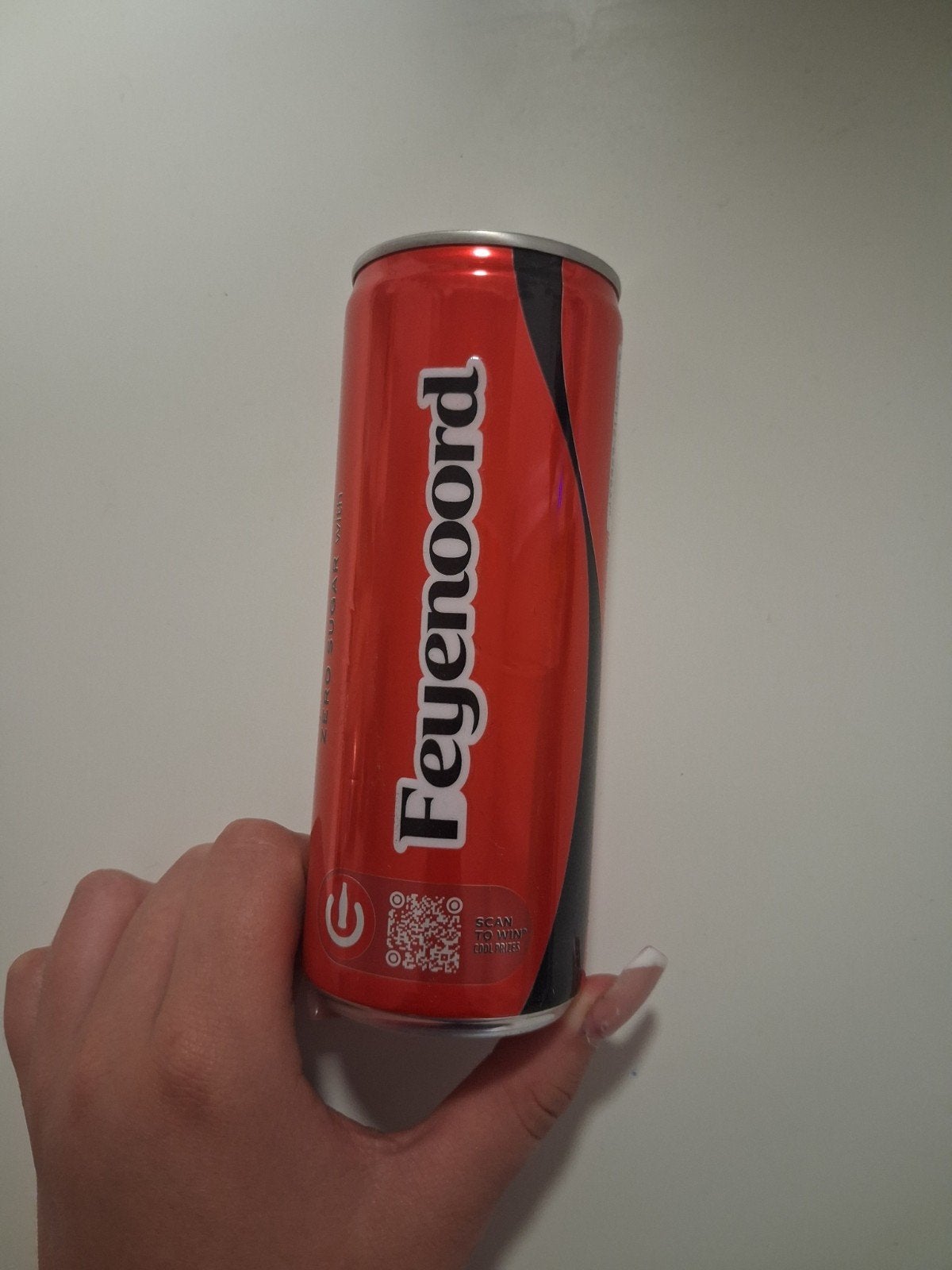 Feyenoord Coca-Cola Zero blikje - Ongeopend, Ophalen of Verzenden, Nieuw, Verpakking