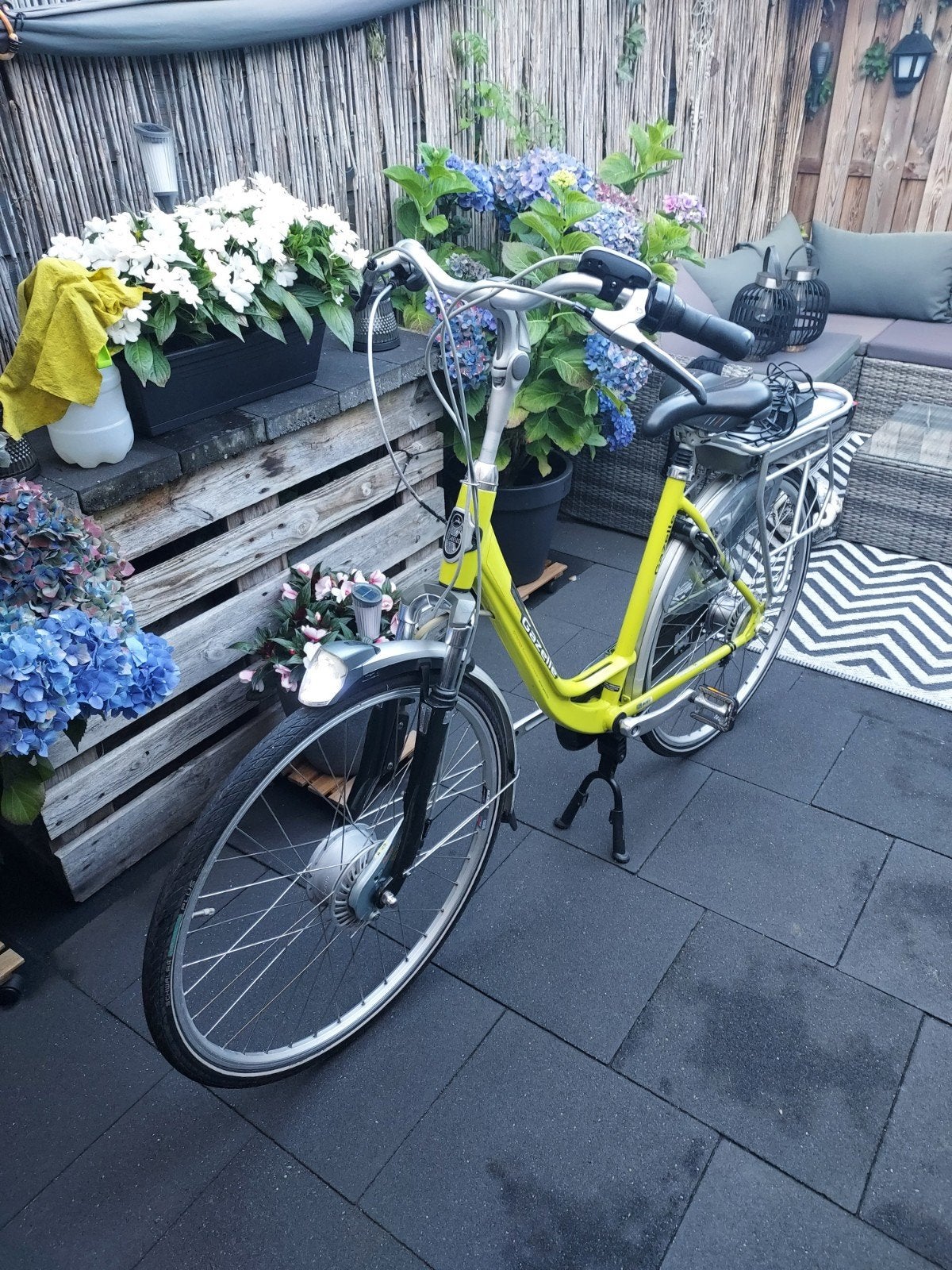 Gazelle innergy dames/schoolfiets, Fietsen en Brommers, 47 tot 51 cm, Ophalen, Zo goed als nieuw, Gazelle