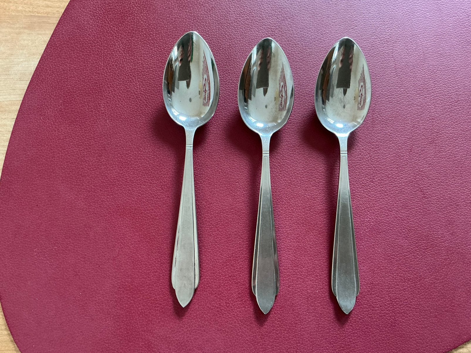 3 kleine lepels - Voorschoten - puntfilet, Antiek en Kunst, Ophalen of Verzenden