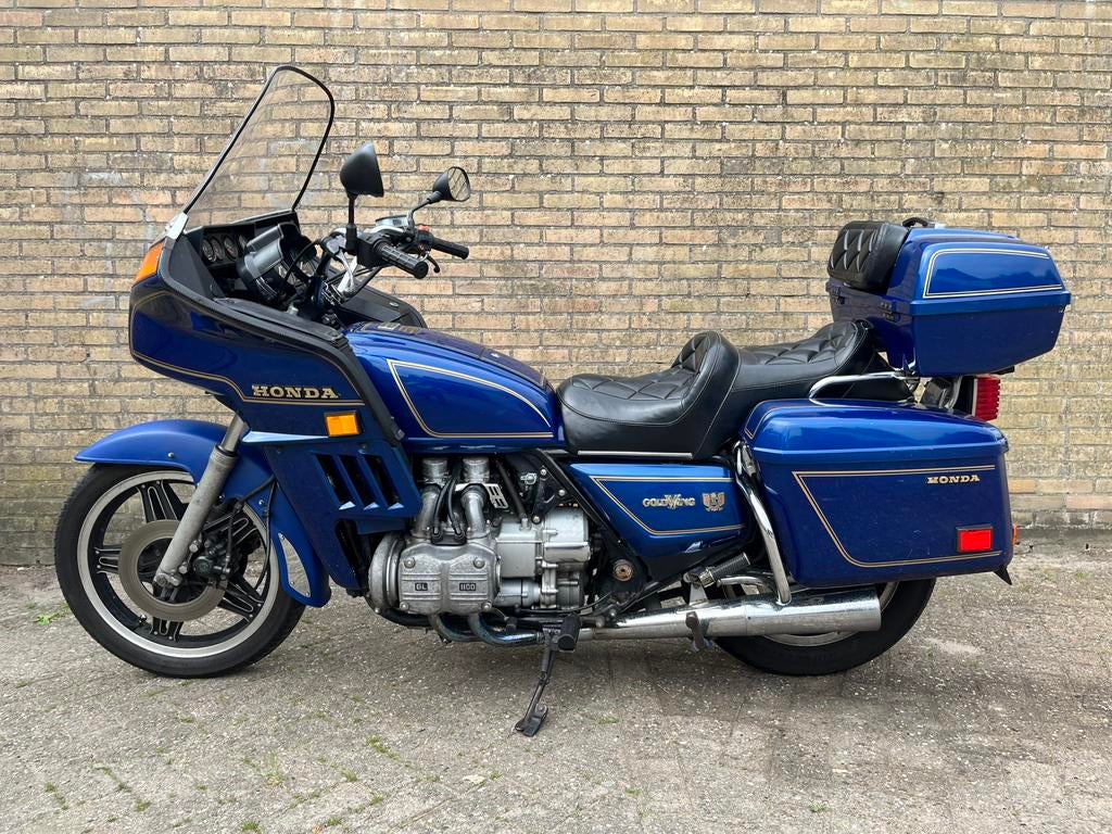 Honda Goldwing GL1100 1981 | Belastingvrij | Netjes | €1600, Motoren, Motoren | Honda, 1085 cc, 4 cilinders, Motorrijbewijs A