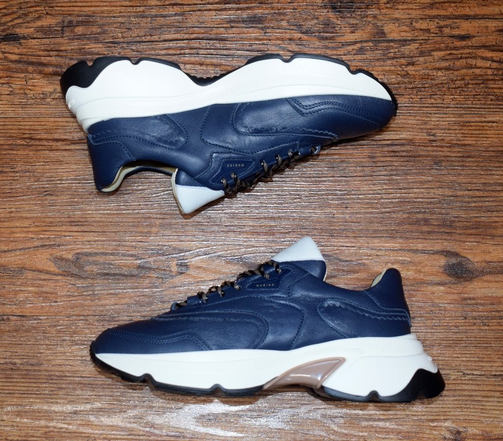 NUBIKK - leren Ross Noa sneakers Blue - maat 38, Nubikk, Blauw, Nieuw, Ophalen of Verzenden
