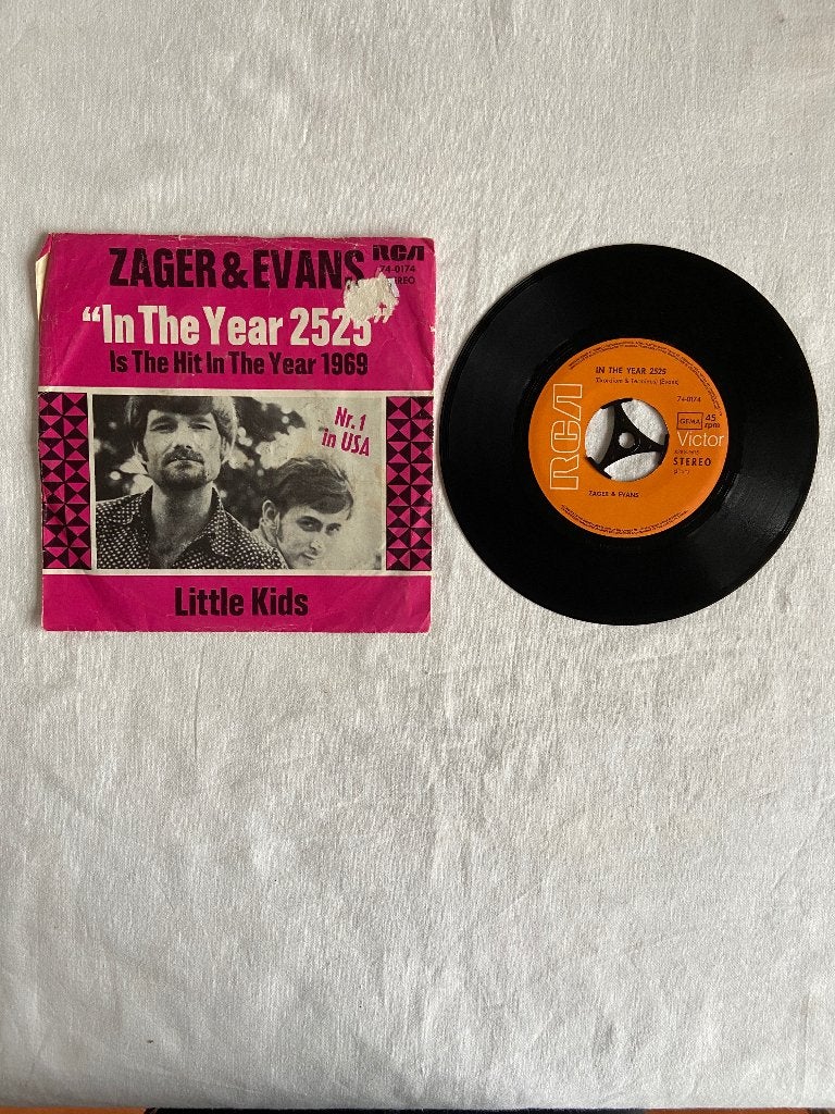 zager & evans - in the year 2525, Ophalen of Verzenden, Zo goed als nieuw, Pop