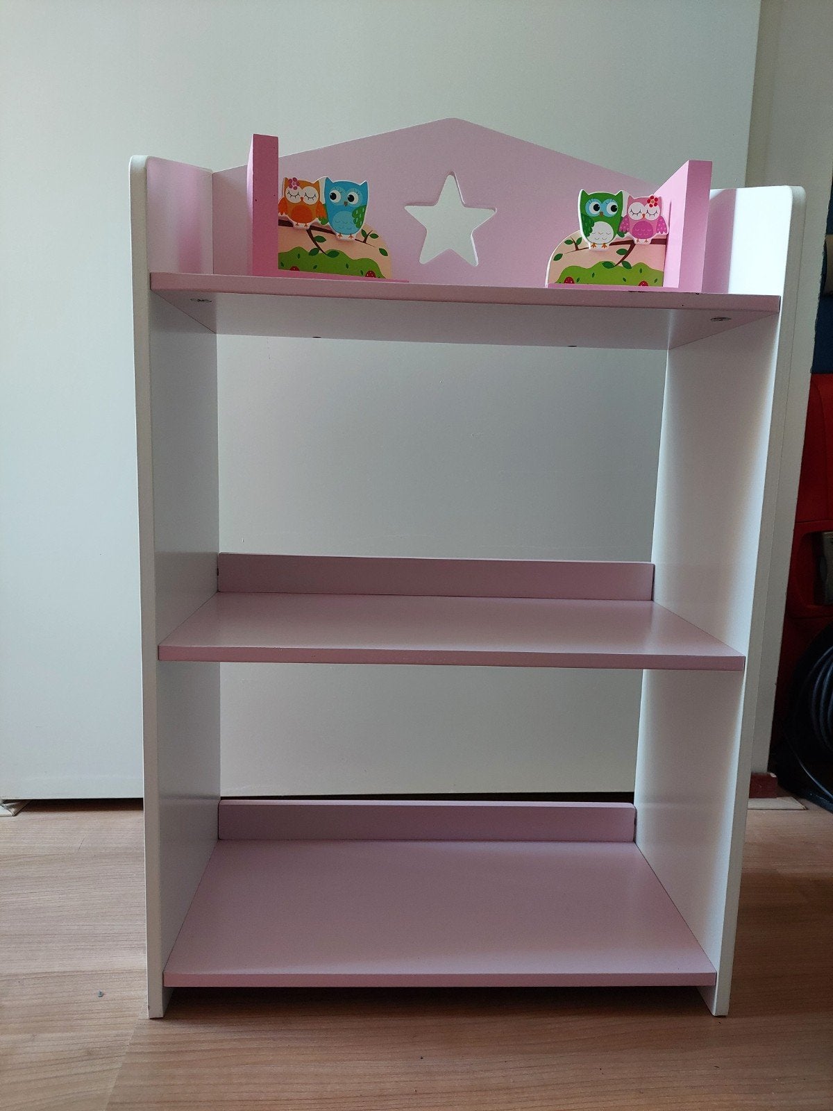 boekenkast kind met boekensteunen, Ophalen, Minder dan 50 cm, Minder dan 75 cm, 105 cm of meer