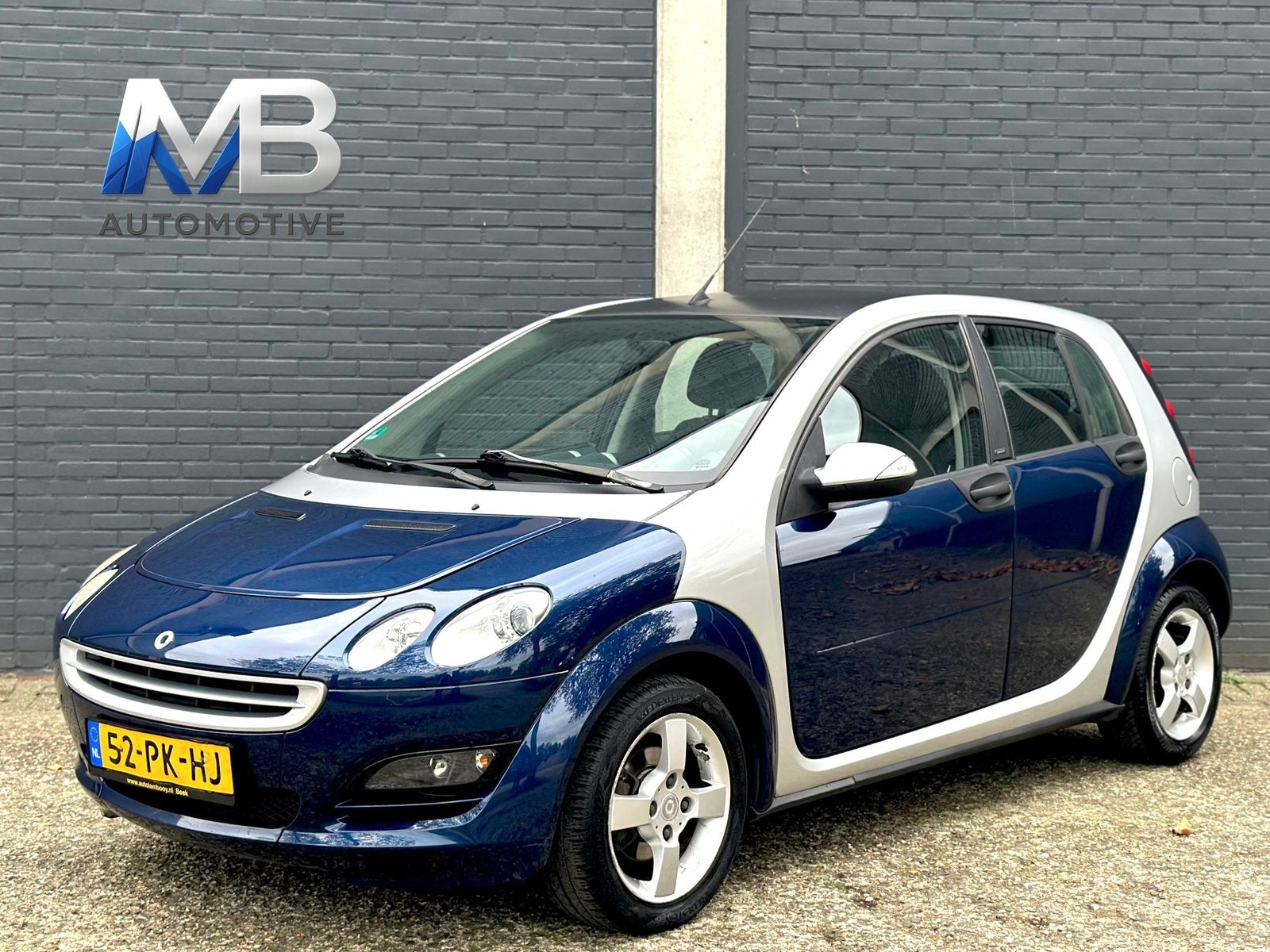 SMART FOR FOUR/NIEUWE APK/AIRCO/NETTE AUTO, Auto's, 40 €/maand, Origineel Nederlands, Bedrijf, Handgeschakeld