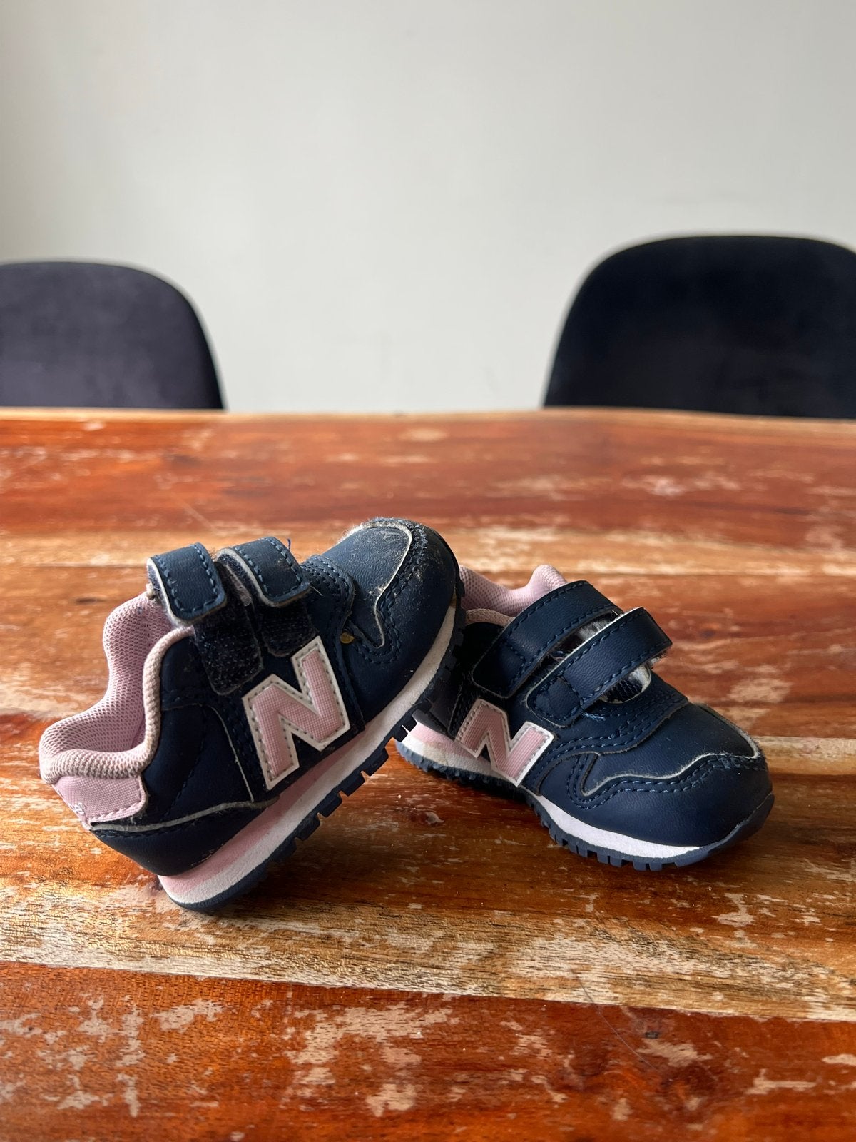 New Balance sneakers maat 17 blauw roze, 5012EK, Gebruikt, T.D.A-Commerce@outlook.com, Meisje