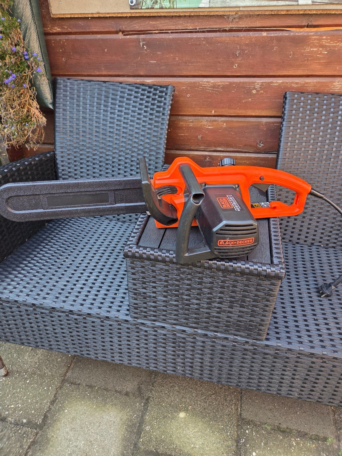 Black+Decker CS1835 Kettingzaag 1800W - Zo goed als nieuw, 70 mm of meer, Black+Decker, Kettingzaag, Ophalen of Verzenden