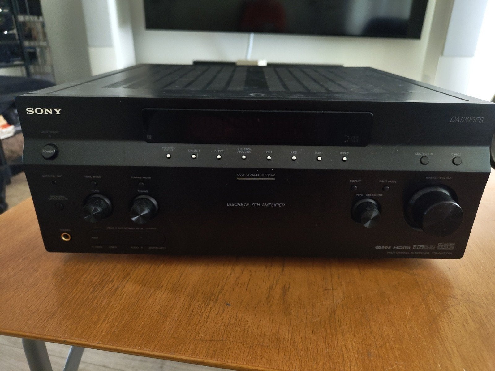 Sony STR-DA1200es, Audio, Tv en Foto, Versterkers en Receivers, Ophalen, 120 watt of meer, Sony