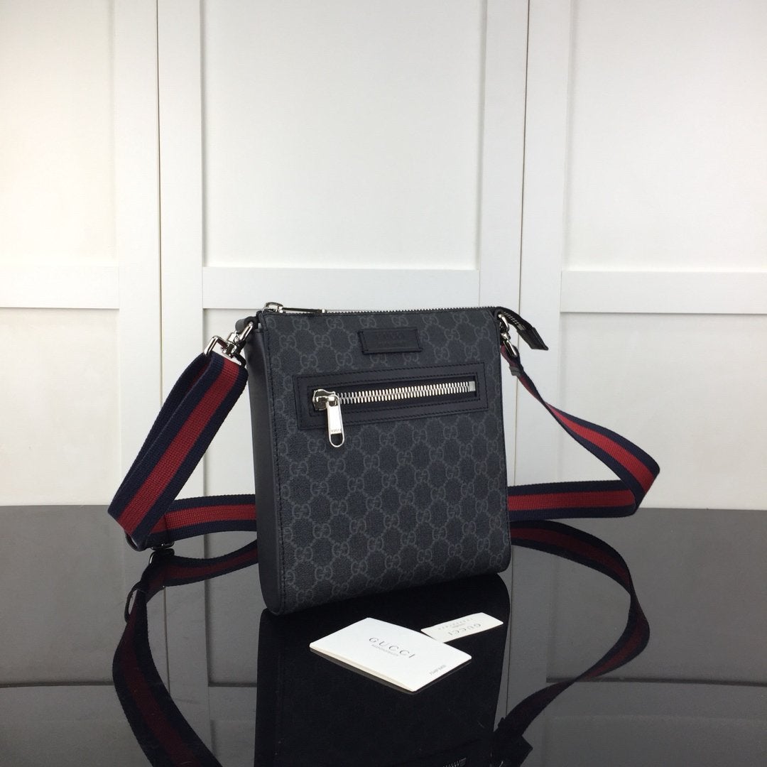 Gucci messenger bag tas handtas crossbody, Sieraden, Tassen en Uiterlijk, Ophalen of Verzenden, Zo goed als nieuw, Zwart