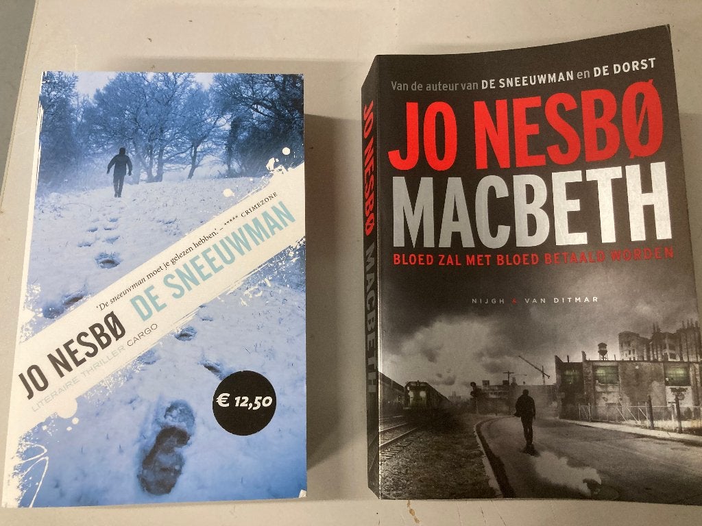 T. K. De Sneeuwman Minnesota & De zoon door Jo Nesbo, Ophalen of Verzenden, Gelezen, Jo Nesbø, Scandinavië