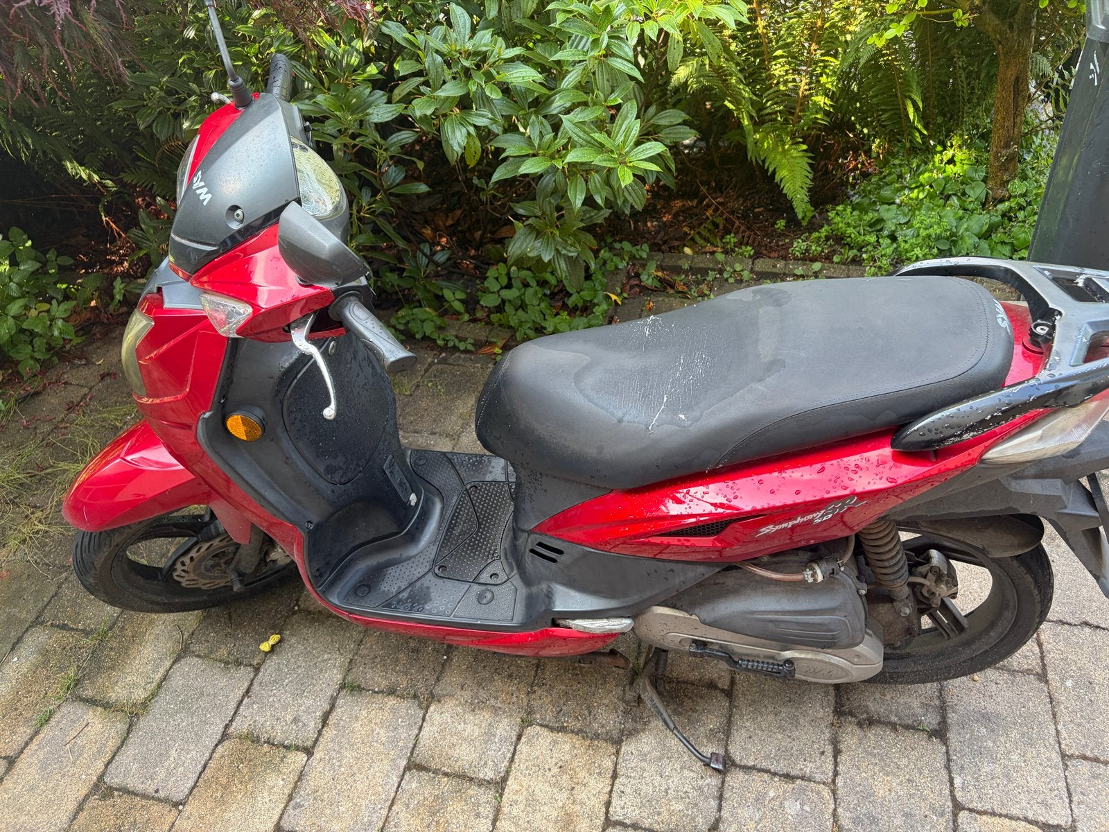 Sym Symfony 50cc Scooter uit 2014 - Rood, Ophalen, Gebruikt, Overige modellen, Maximaal 45 km/u