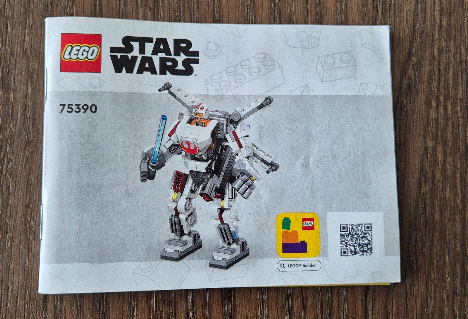 Luke Skywalker X wingerd mecha, Star Wars, Lego, Ophalen of Verzenden, Zo goed als nieuw