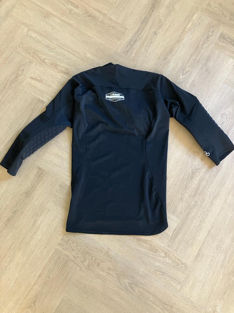 McDavid HexPad Compressieshirt Lange Mouwen - Zwart, Maat M, Ophalen of Verzenden, Nieuw, Shirt