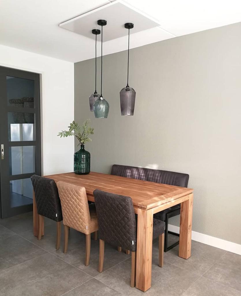 Complete set met tafel, 3 stoelen en een eetkamerbank!, Ophalen of Verzenden