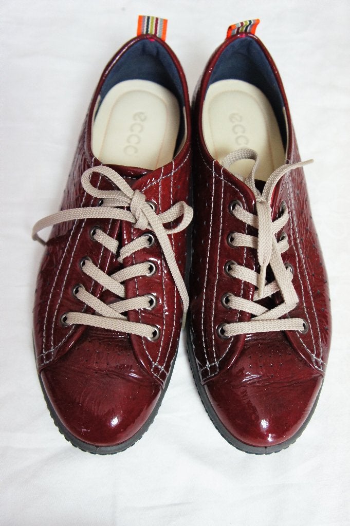 ECCO veterschoenen maat 39, Ophalen of Verzenden, Zo goed als nieuw, Instappers, Zwart