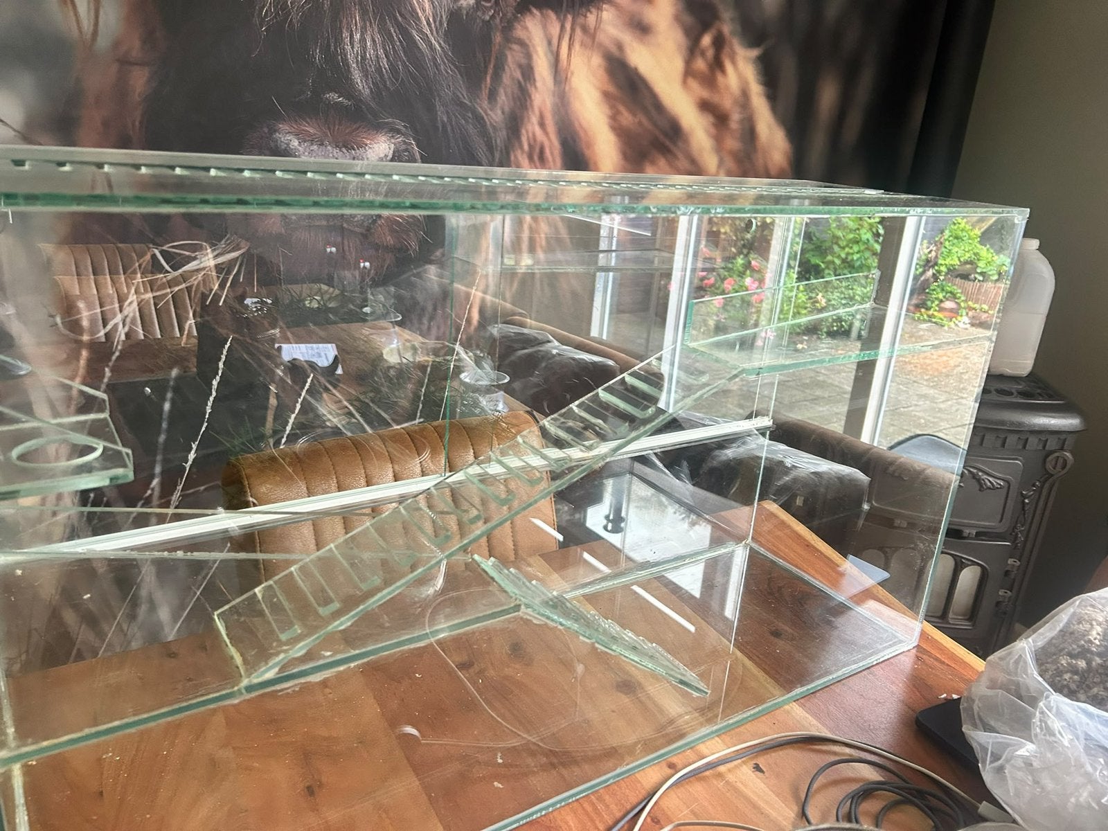 Hamsterkooi, Ophalen, Zo goed als nieuw