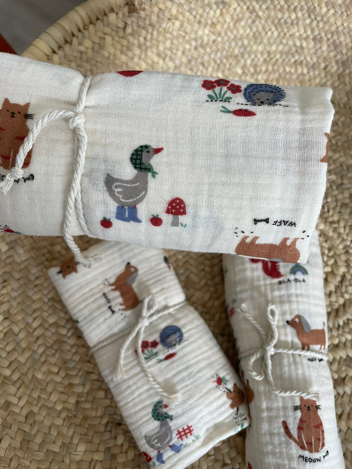 NIEUW handgemaakte hydrofiele doeken, Handmade-for-you, Nieuw, Ophalen of Verzenden, Edulstoop@xs4all.nl