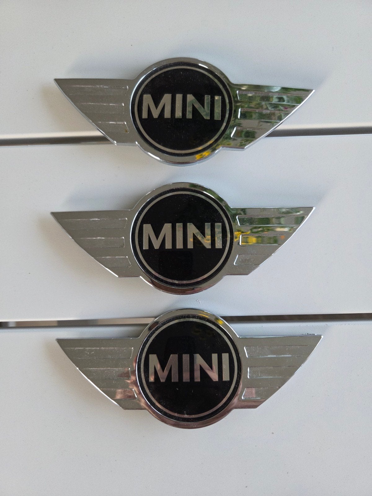 MINI Countryman Emblemen - Set van 3, Ophalen of Verzenden, Gebruikt