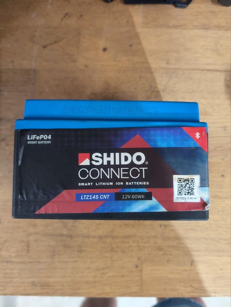 Shido Connect Smart Lithium Ion Accu LTZ14S CNT 12V 60Wh, Ophalen of Verzenden