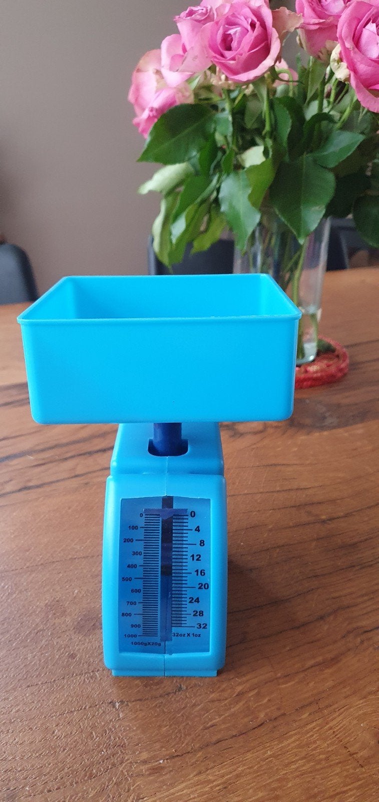 Weegschaal voor kinderkeuken speelgoed, Ophalen of Verzenden, Zo goed als nieuw, Kunststof, Speelkeuken-accessoire