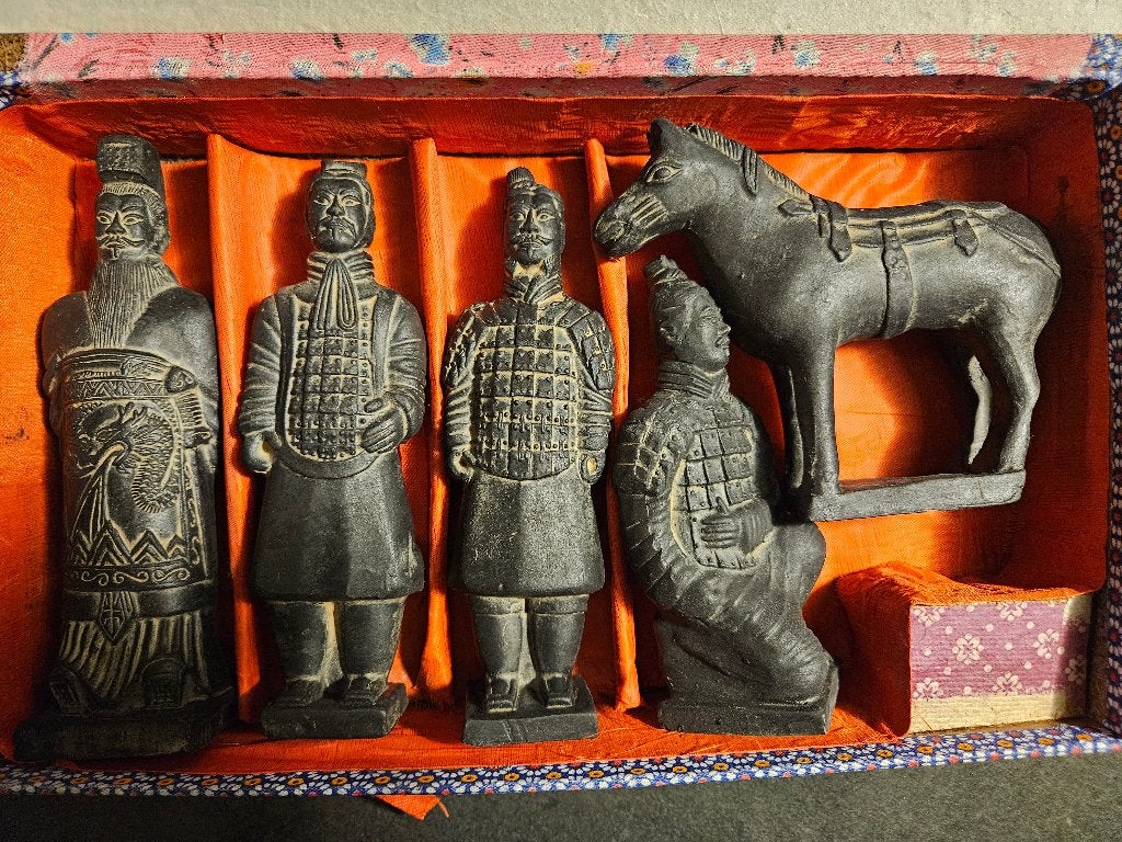 Chinese krijgers in luxe doos, Verzamelen, Beelden en Beeldjes, Ophalen of Verzenden, Nieuw