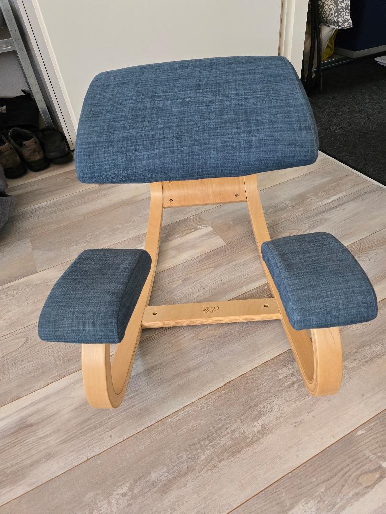 Kniestoel, Ophalen, Blauw, Zo goed als nieuw, Eén