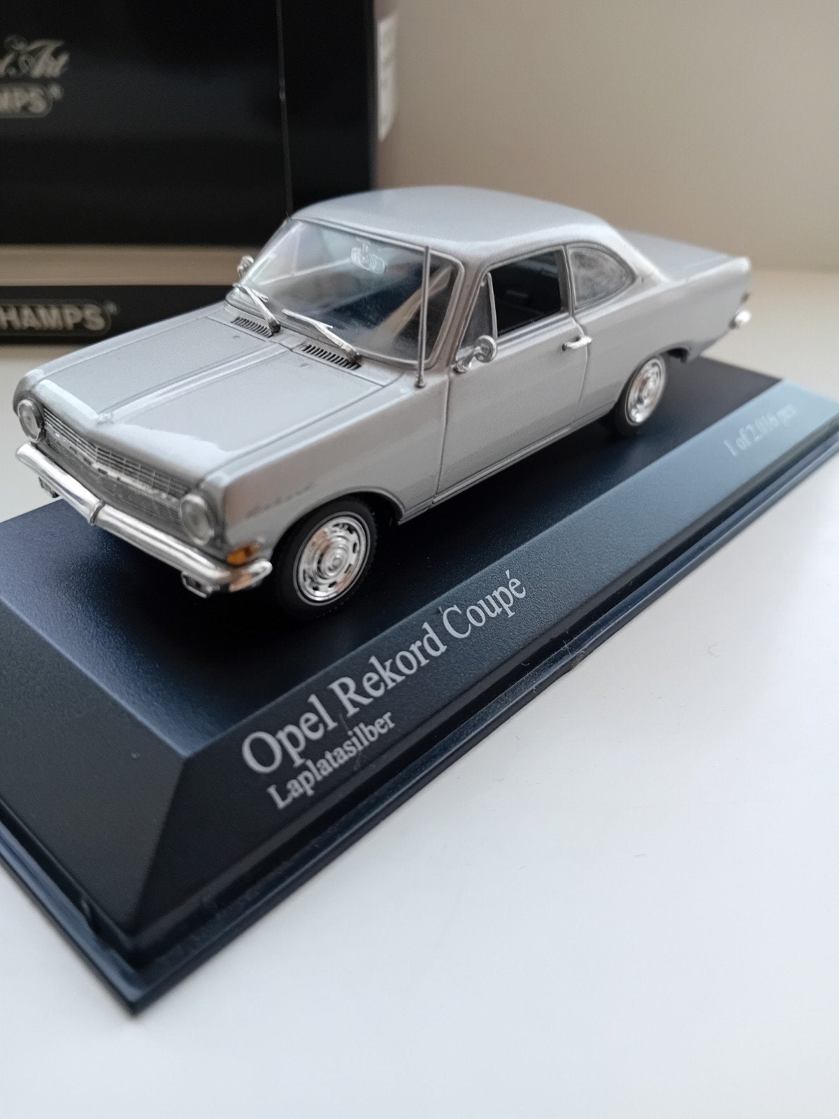 Minichamps Opel Rekord A Coupe., Ophalen of Verzenden, Zo goed als nieuw, Auto, MiniChamps