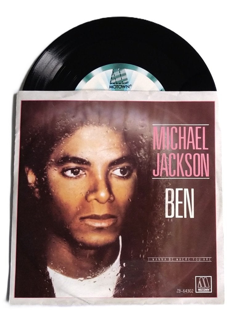 Michael Jackson - Ben / I wanna be where you are (Zeldzaam*), Cd's en Dvd's, Verzenden, Zo goed als nieuw, 7 inch, Pop