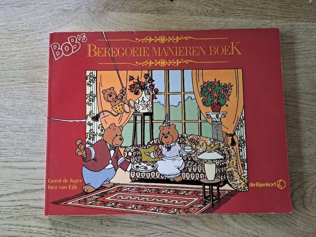 BOB'S BEREGOEIE MANIERENBOEK. GERRIT DE JAGER., Gelezen, Gerrit de Jager., Eén stripboek, Ophalen of Verzenden