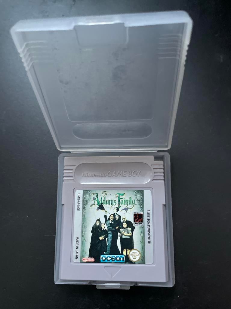 The Addams Family Game Boy, Spelcomputers en Games, Games | Nintendo Game Boy, Zo goed als nieuw, Ophalen of Verzenden