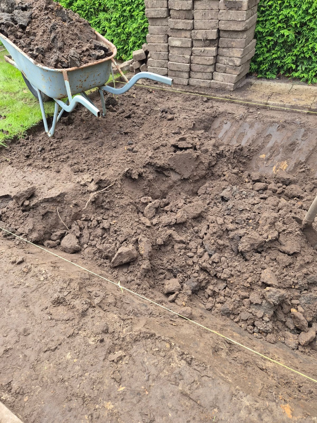 Zwarte tuinaarde / zwart zand 2,5m3 - 3m3, Tuin en Terras, Zand, Ophalen