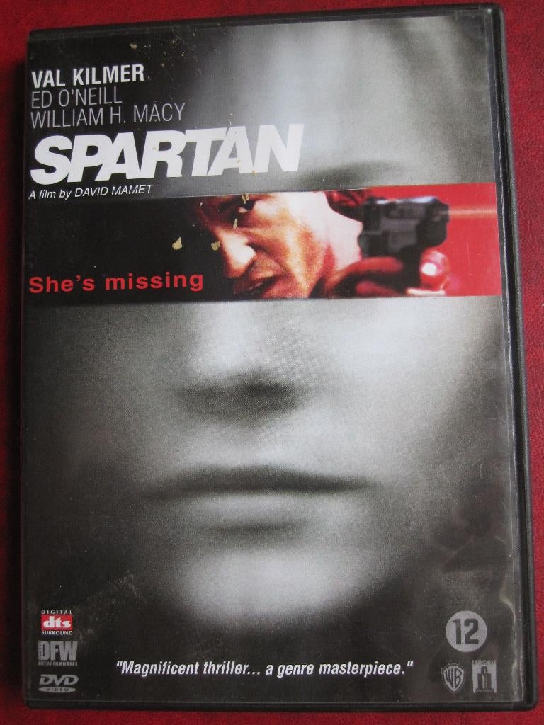 Spartan, Vanaf 12 jaar, Ophalen of Verzenden, Zo goed als nieuw, Actiethriller