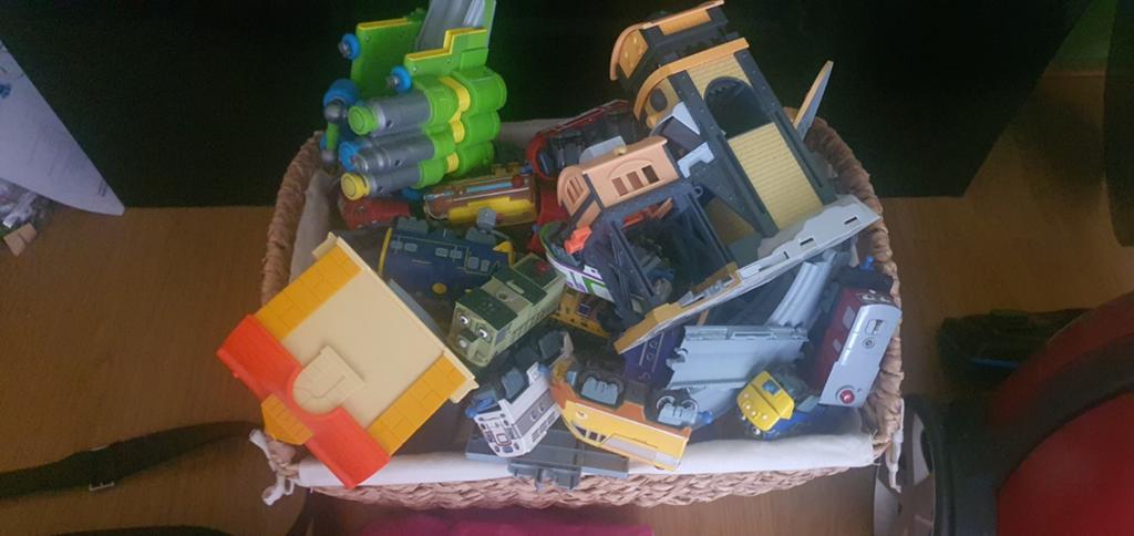 Chuggington treinset met spoor, lees de tekst! Gratis!, Ophalen, Zo goed als nieuw