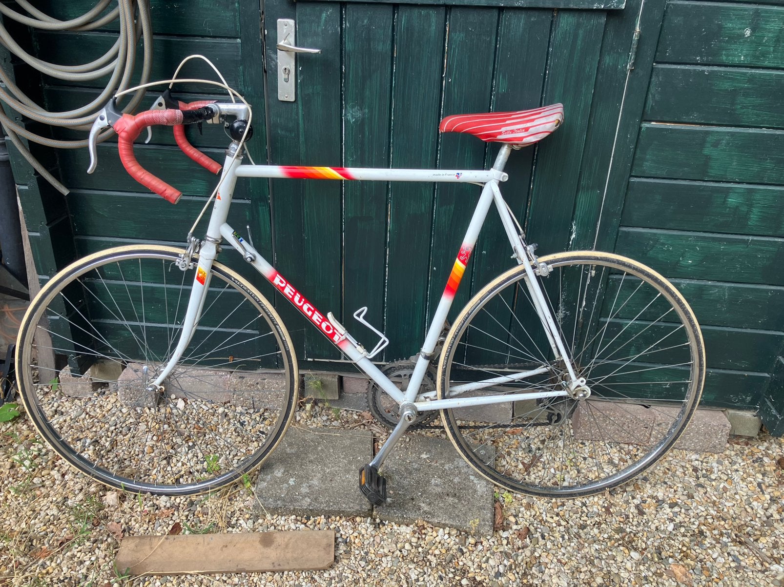 Peugot racefiets, vintage, 59 cm of meer, Ophalen
