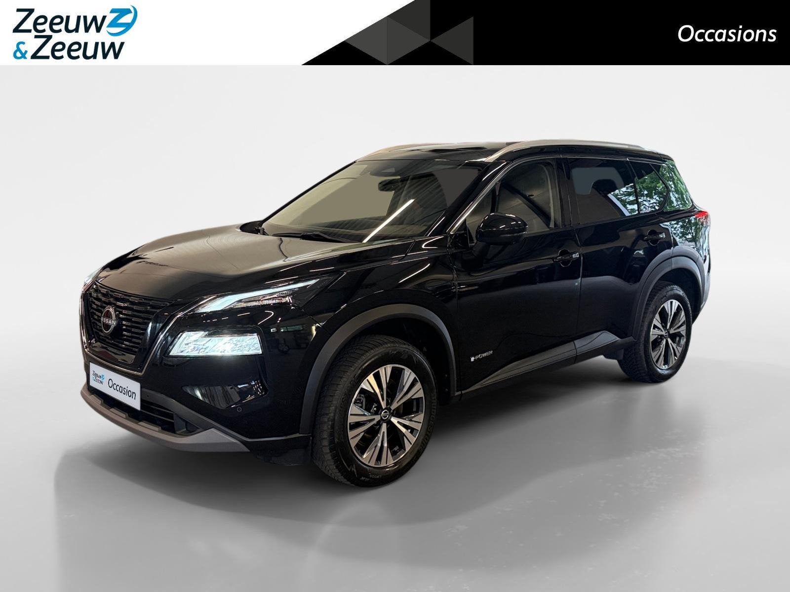 Nissan X-Trail 1.5 e-4orce N-Connecta 4WD 7p. | Navi | Camer, Auto's, Automaat, Gebruikt, 2 kWh, Zwart